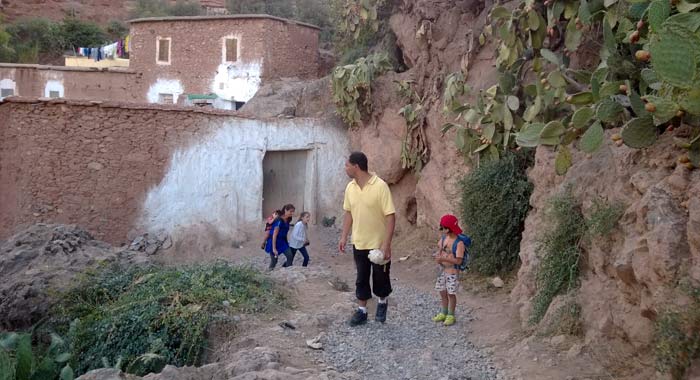Aufenthalt bei Berberfamilien