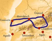 Marokko Gruppenreise - Tourverlauf