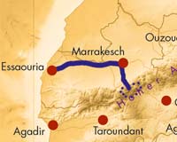 Marokko Tourverlauf